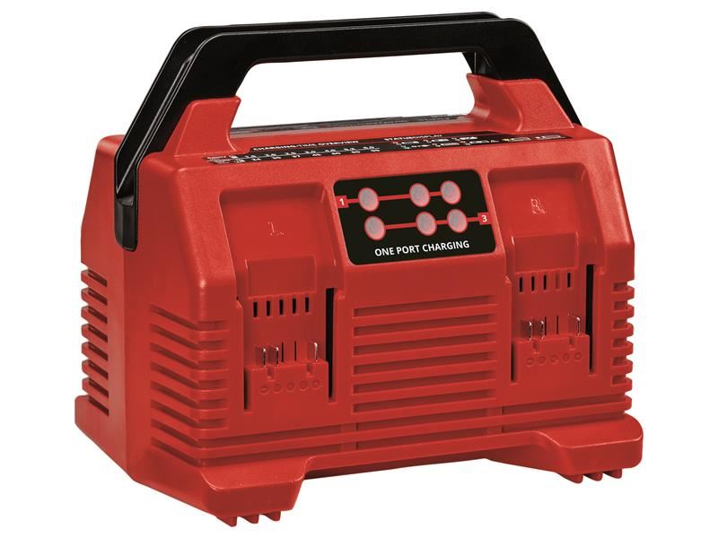 Einhell 2x2 Power X-Quattrocharger Teasghlódóir Ceallraí 4A