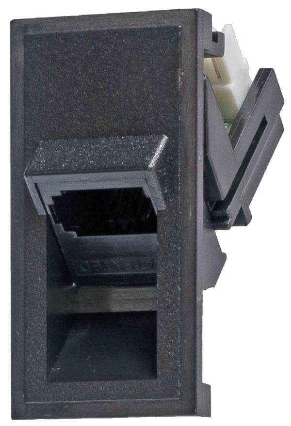 TUK Module téléphonique PSTN style européen sans obturateur, Noir