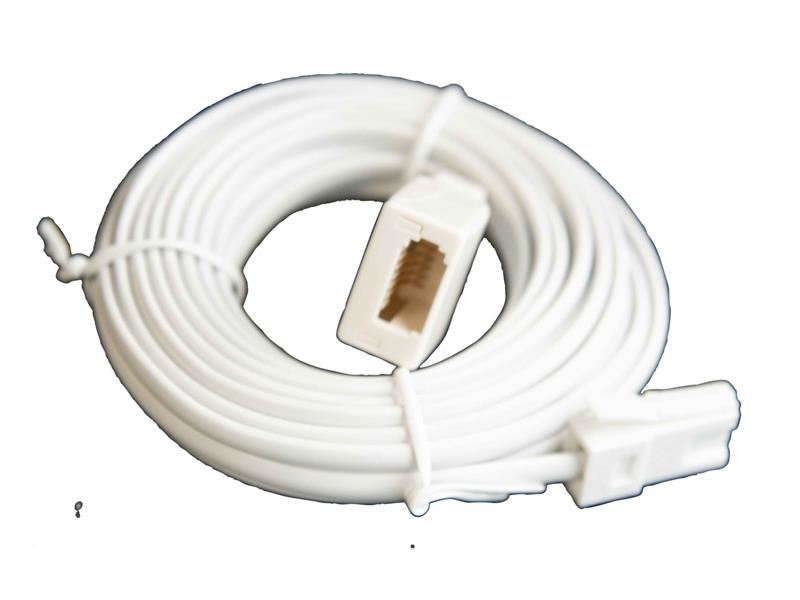 Dencon Telephone Extension Lead 5m for BT Sockets