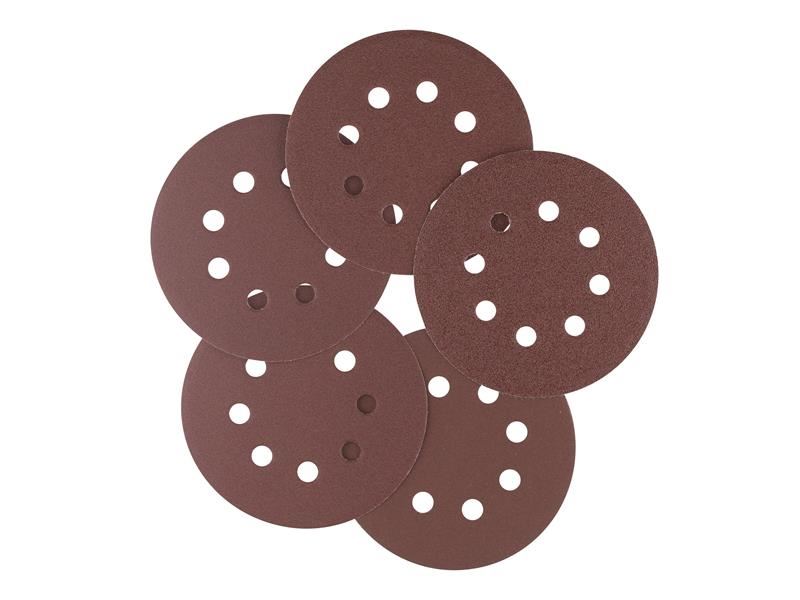 IRWIN 125mm Sanding Disc Set, 10-Piece