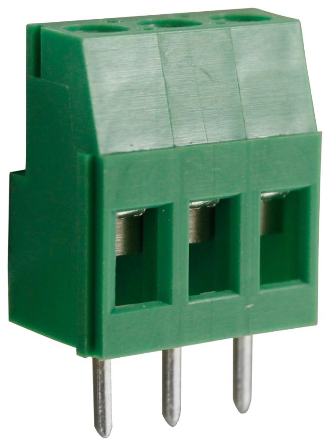 Bloque de terminales CAMDENBOSS de 3 polos y paso 5.08mm, 20A