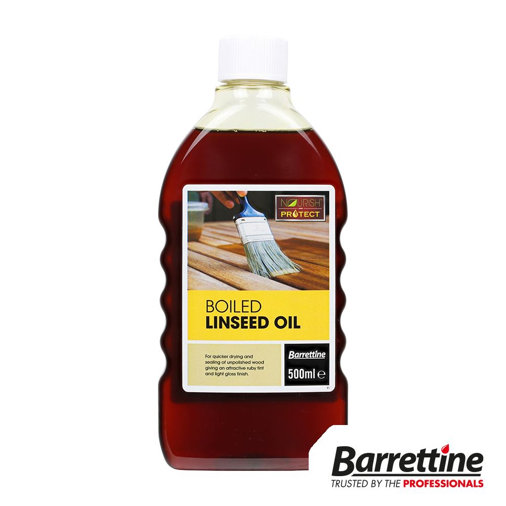 Timco Boiled Linseed Oil 500ml for Wood Protection
