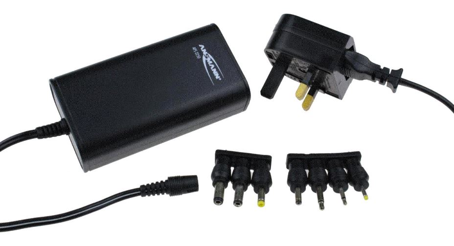 ANSMANN 27W Multi Voltage Desktop Power Supply, 5V-15V