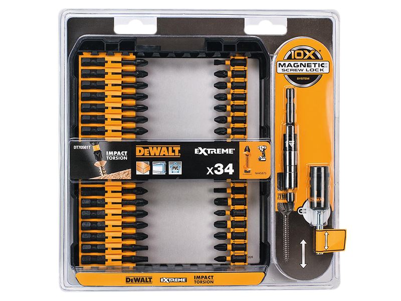 DEWALT DT70561T Impact Torsion Bit Set, 34-Delig