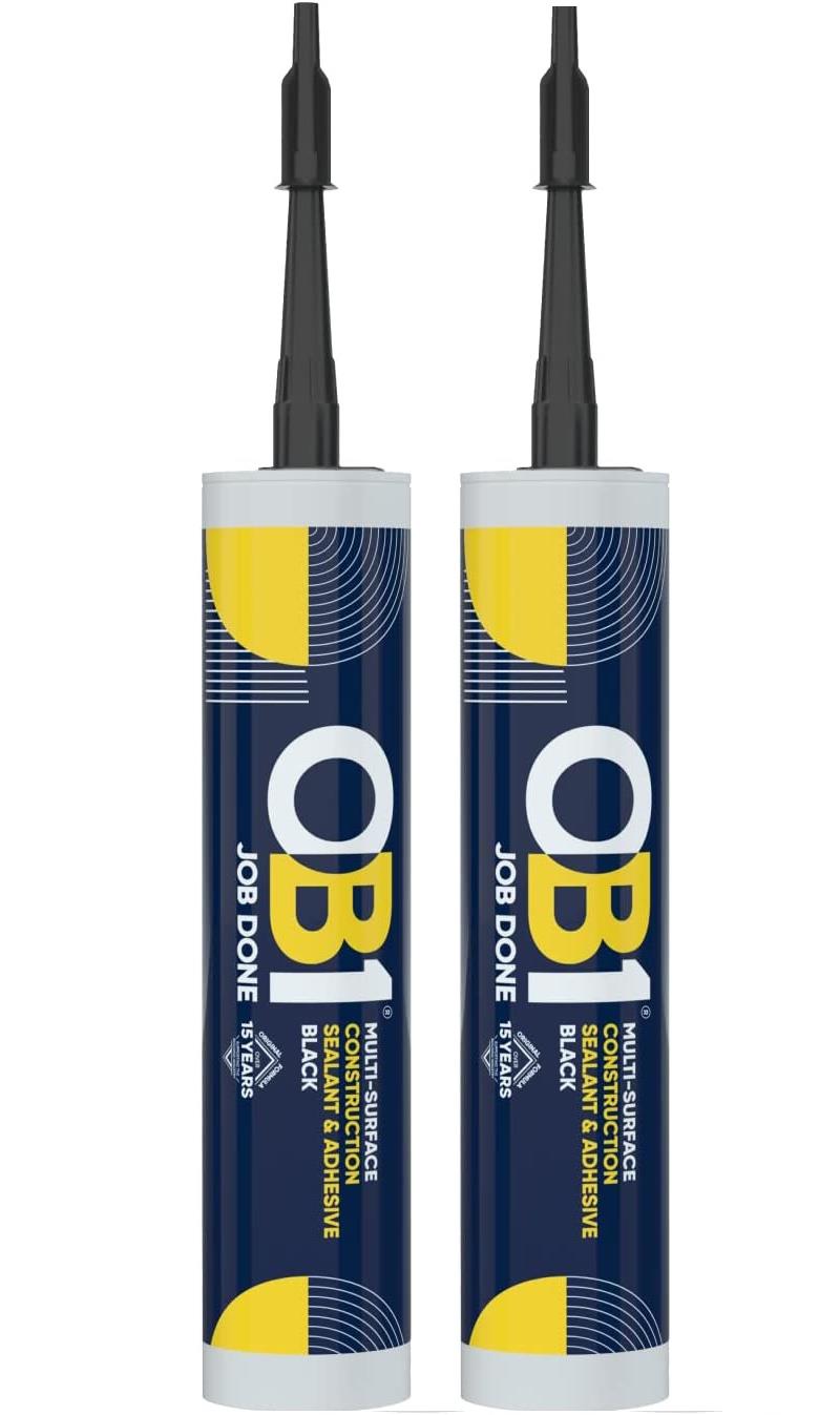 OB1 Sealant & Greamán Dromchla Ilbhunúsach Dubh, Pacáiste 2