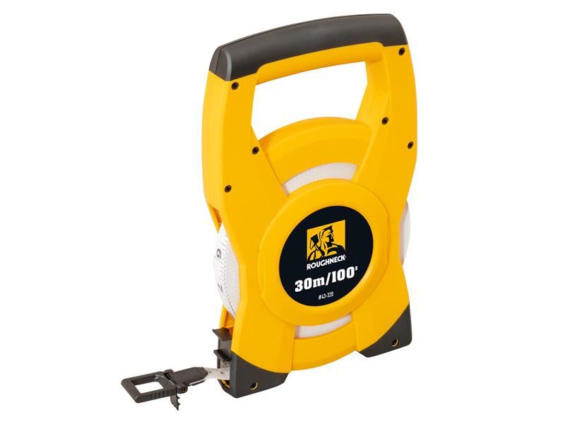 Roughneck Open Long Tape Measure, 30m/100ft, 15mm Blade