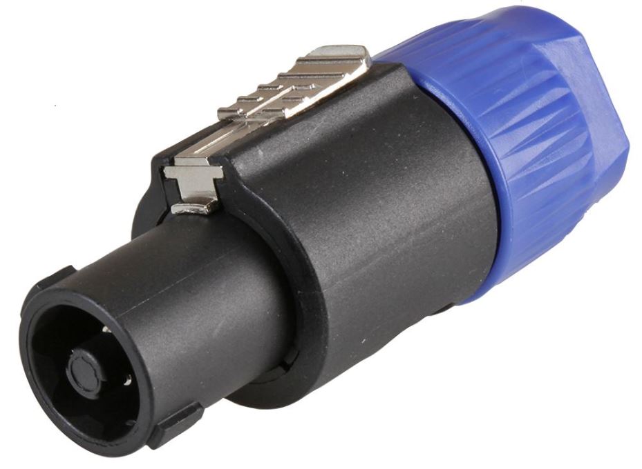 PRO SIGNAL Connettore Circolare Inline per Altoparlanti 4 Poli