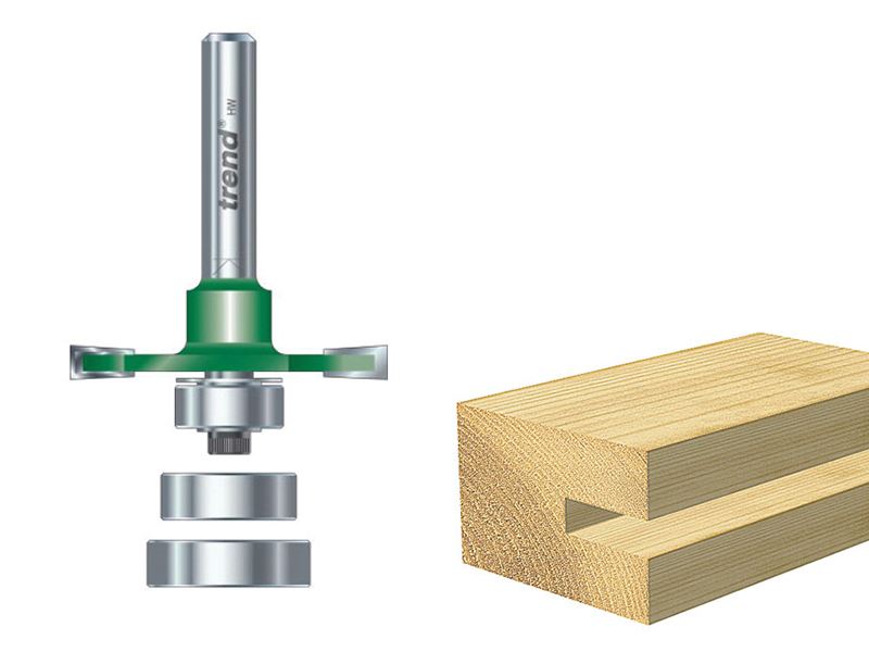 Trend C152 Gearrthóir Beáráin TCT le Treoir, 4.0 x 37.2mm