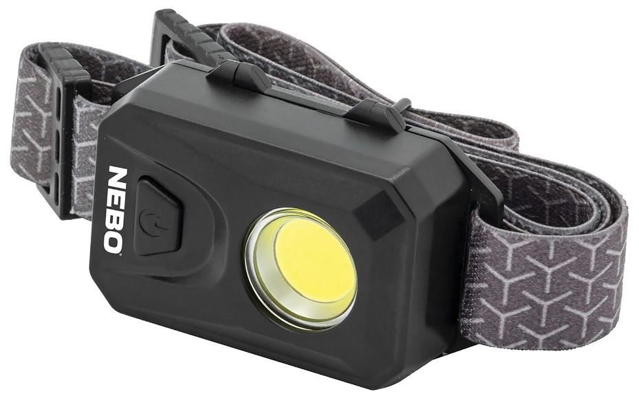 NEBO SPORTS 150 COB LED Head Torch, 150 Lumen, IPX4 Water-Resistant