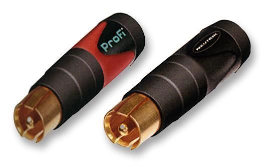 NEUTRIK Phono (RCA) Pluggen, Rood & Zwart