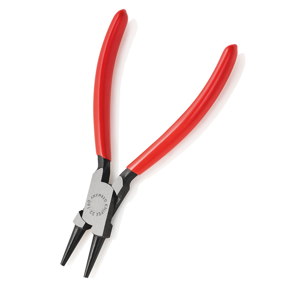 Knipex צבת אף עגול 160 מ״מ עם ידיות פלסטיק