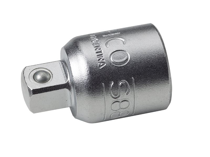 Bahco 3/8in Female to 1/2in Male Socket Adaptor, 35mm