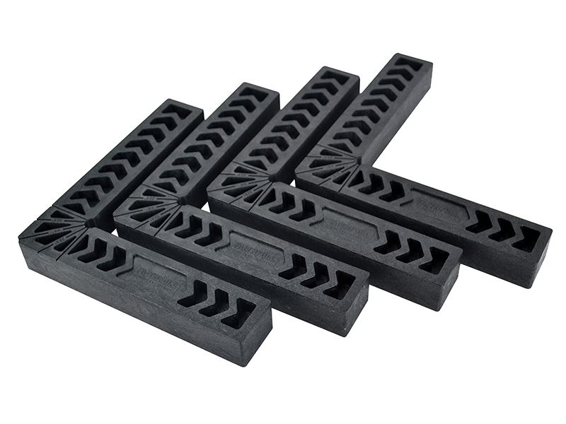 Faithfull 4-Piece Clamping Square Set, 200mm