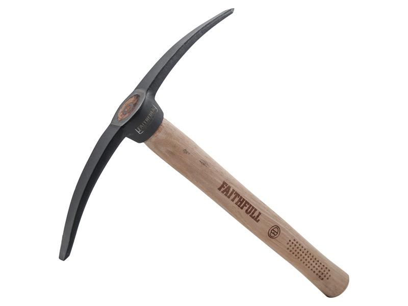 Faithfull Mortar Chisel & Pick, FSC Hickory Handle, 300mm