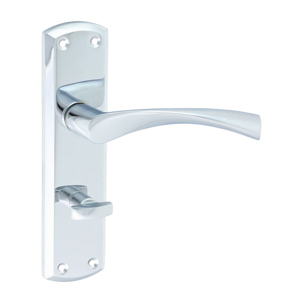 Timco Zeta Badezimmer-Griffe - Hochglanz Chrom (Größe 175 x 45 - 2 Stück)