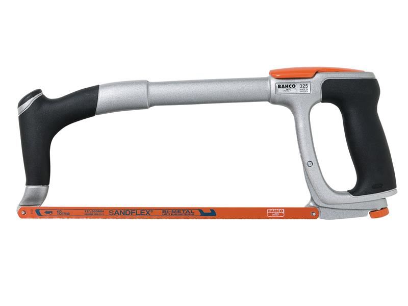 Bahco 325 ERGO Hacksaw, 300mm (12in), Bi-Metal Blade