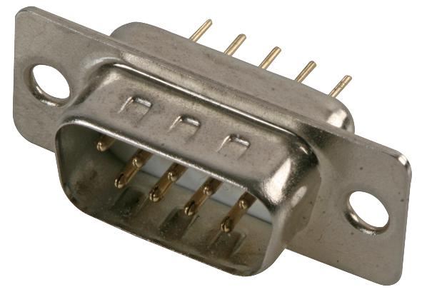 MULTICOMP PRO Connettore D-Sub Plug 9 Pin Dorato 5502-09PA-01-F1