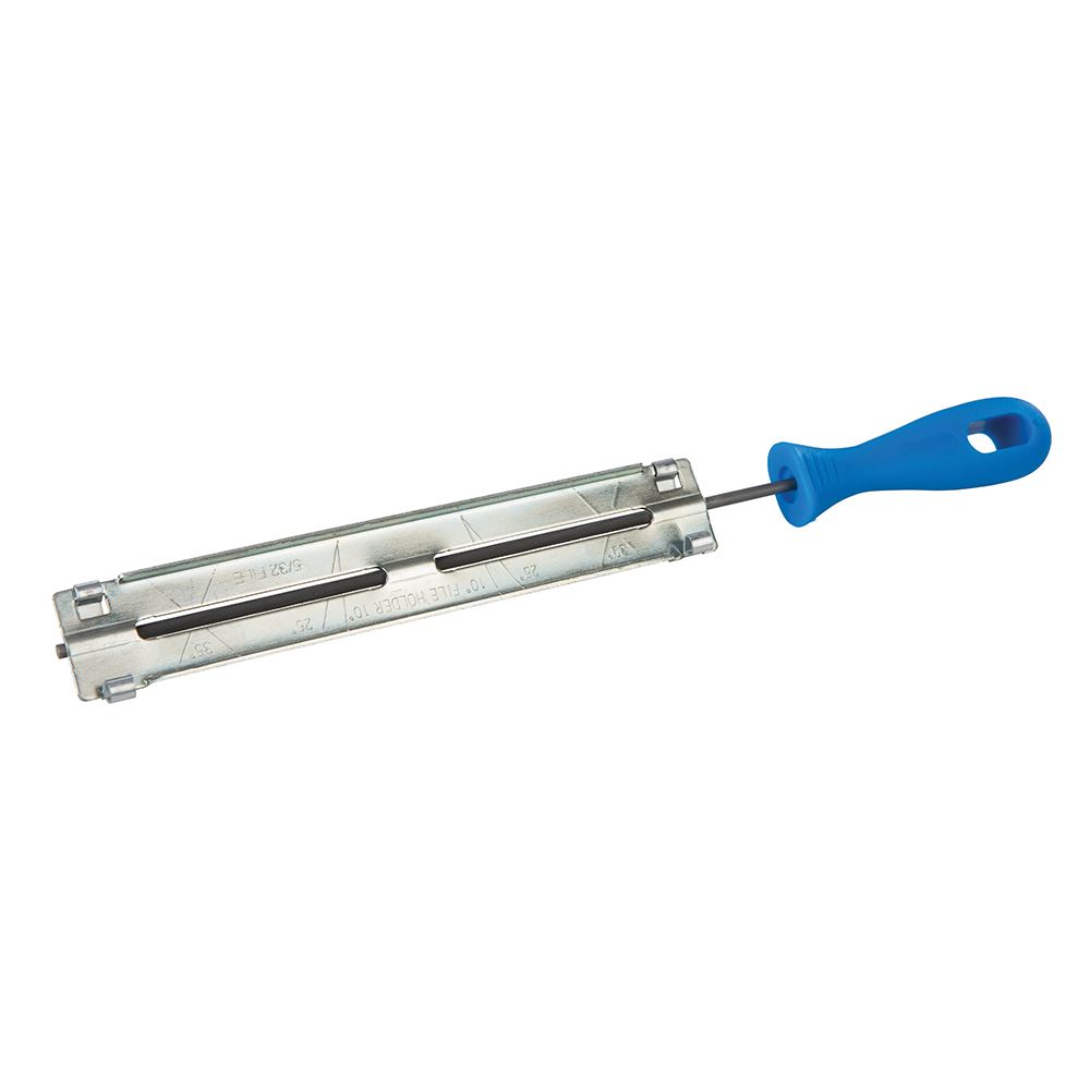 Silverline - Lime pour chaîne de tronçonneuse 4,0 mm / 5/32 pouce