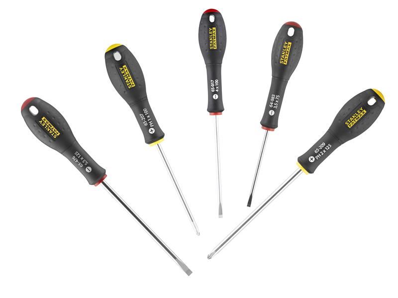STANLEY FatMax® Screwdriver Set, 5 Piece, Chrome Vanadium Steel