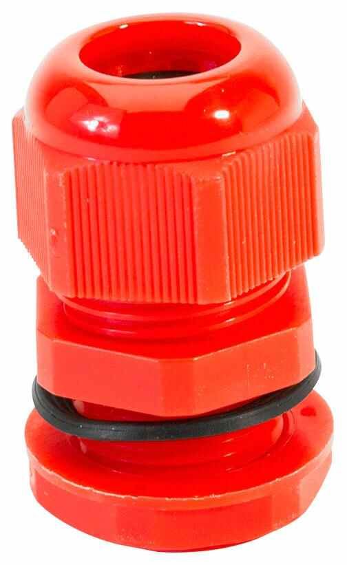 HellermannTyton Vedante Redondo em Nylon M20S 6-12mm, Vermelho