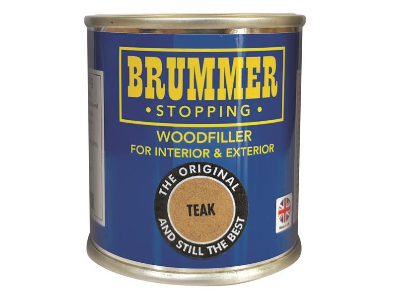 Brummer Wood Filler, Teak, 700g
