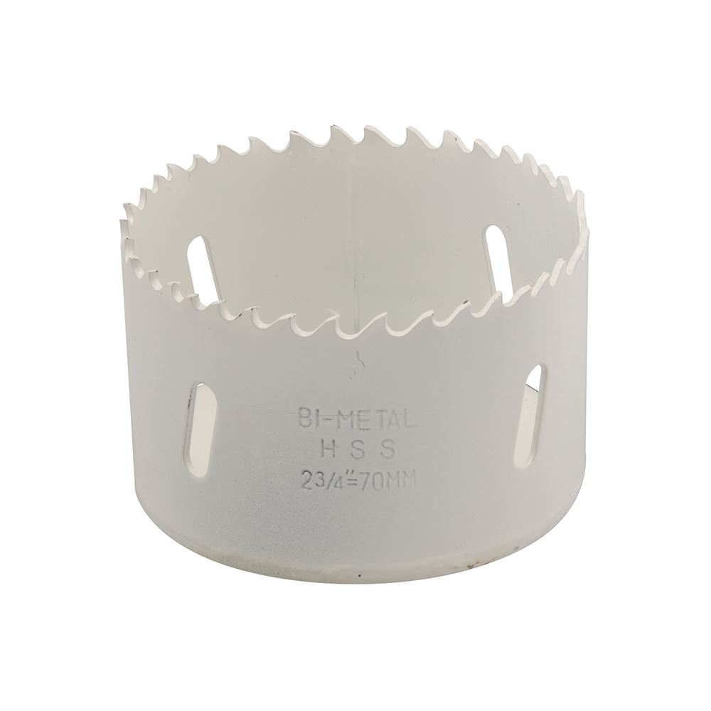 Silverline Bi-Metal Holesaw 70mm - Heavy Duty Cutting