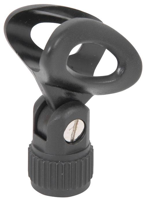 QTX SOUND Microphone Holder Clip, Plastic, 30mm