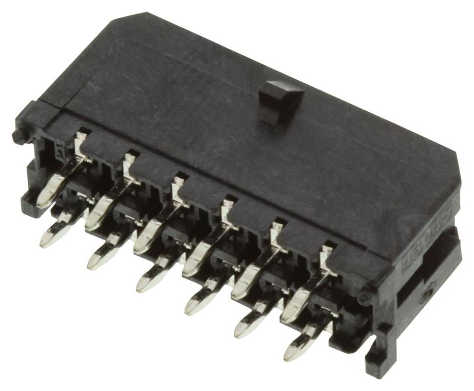 MOLEX Vertical Header, 12 Way, 3mm Pitch, Shrouded