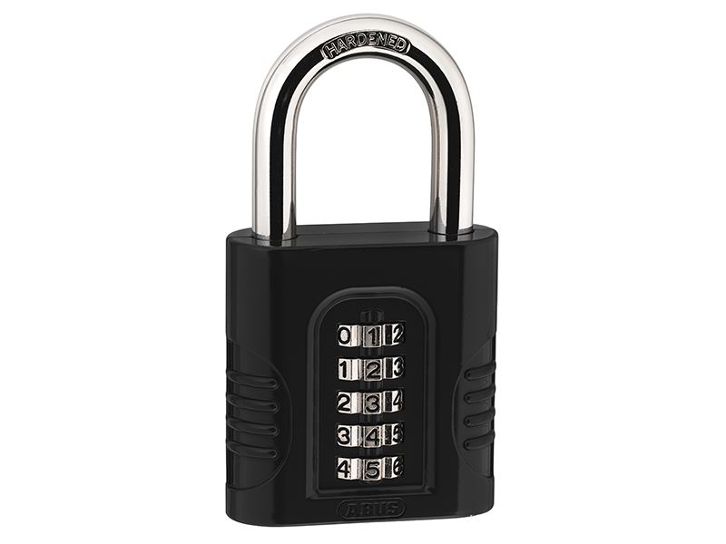 ABUS 158/65 Combination Padlock, 65mm, Steel Shackle