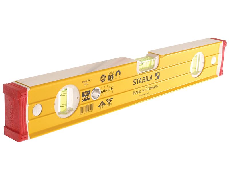 Stabila Nível Magnético 96-M-2, 3 Ampolas, 40cm