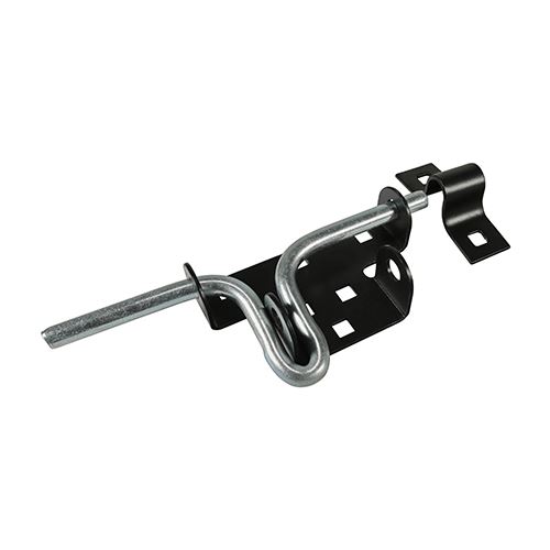 Timco 슬라이드 액션 패드볼트 - 블랙, 탄소강, 7 5/16인치