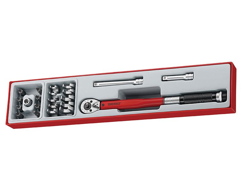 Teng TTX3892 3/8in Drive Torque Wrench Set, 22-Piece