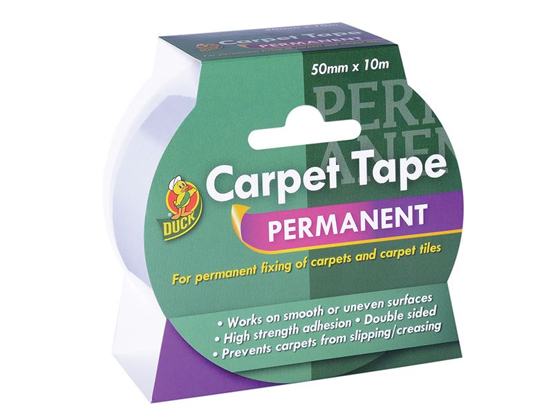 Shurtape Duck® Permanent Carpet Tape, 50mm x 10m