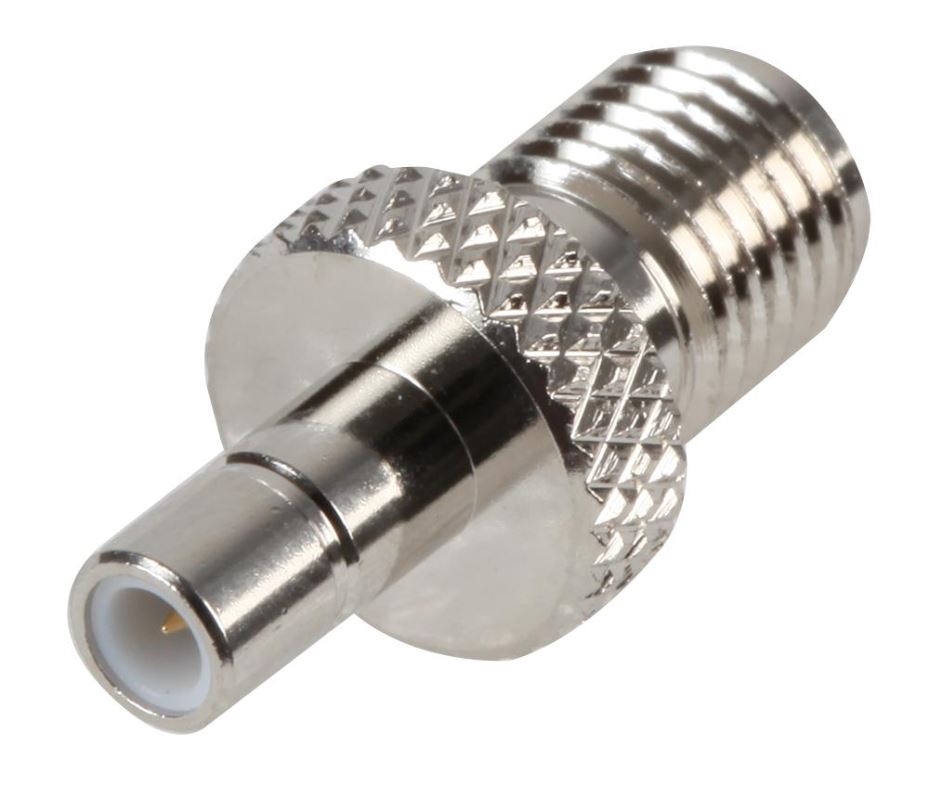 Siretta Connecteur coaxial SMB vers SMA, adaptateur droit