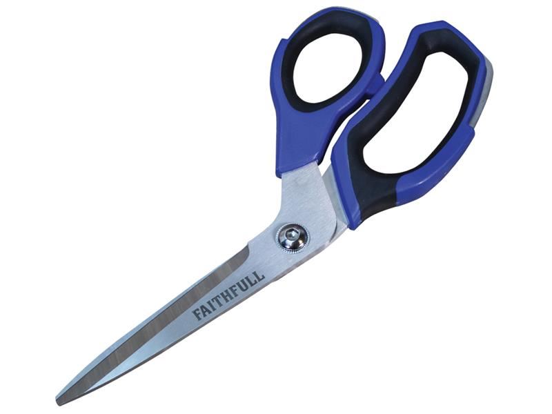 Faithfull Heavy-Duty Scissors 250mm (10in), Stainless Steel