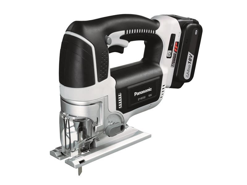 Panasonic EY4550LJ2G Cordless Jigsaw, 18V 2x5.0Ah Li-ion