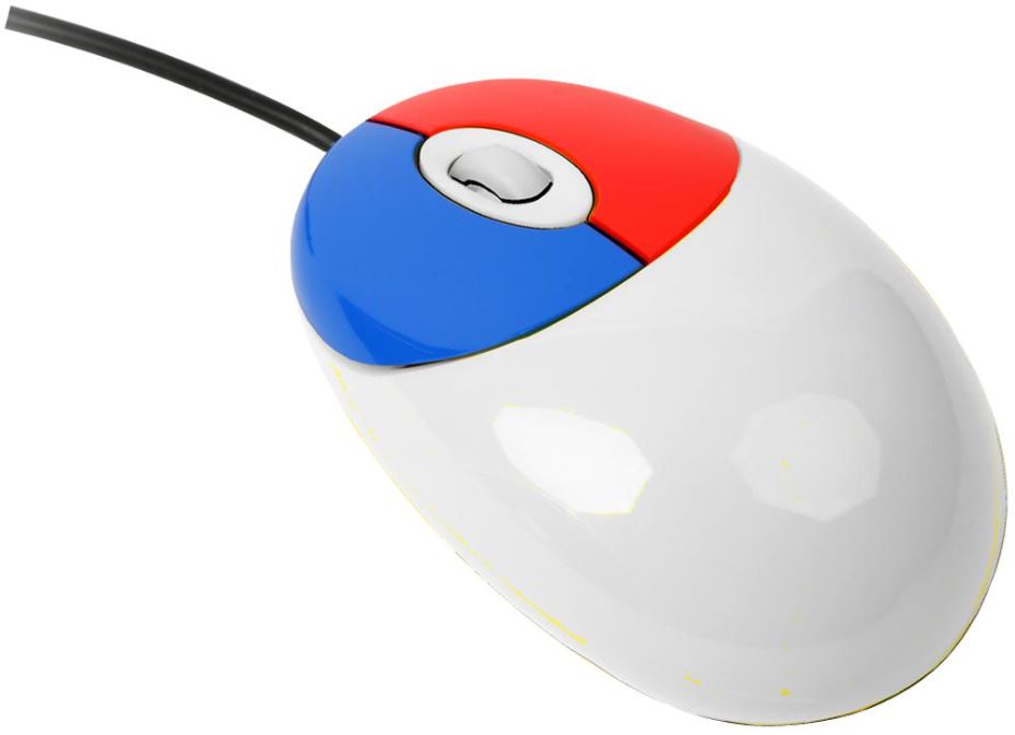 HiLo Educational USB Optical Mouse for Kids - White