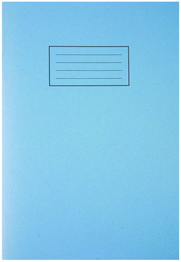 SILVINE - Buku Latihan Garis Biru A4 - 80 Mukasurat