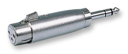 PRO SIGNAL XLR to 6.35mm Adaptor, Metal