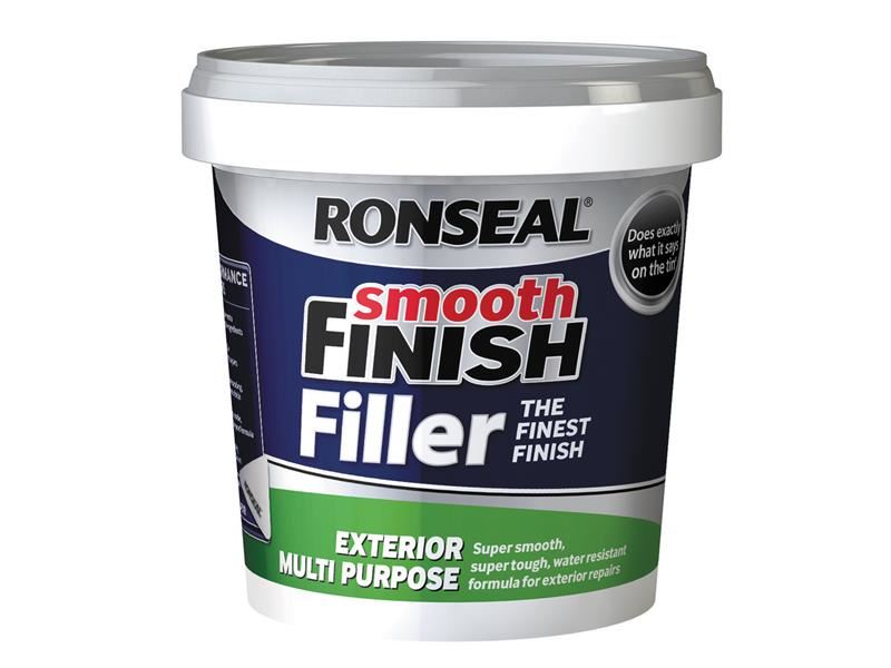 Ronseal Gladde Afwerkingsvuller voor Buiten 1,2kg - Kant-en-klare Universel Voe