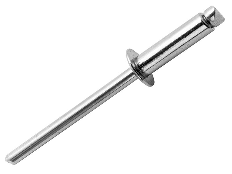 Rivets en acier inoxydable Rapid 3,2 x 8 mm, Boîte de 50