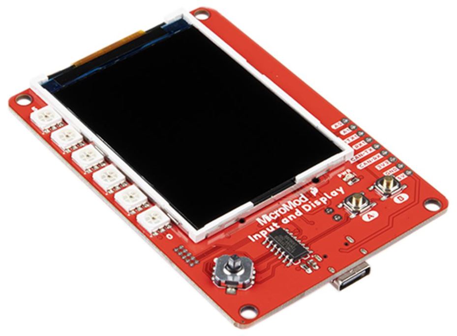 SparkFun MicroMod Placa de Entrada e Display com TFT 2.4”