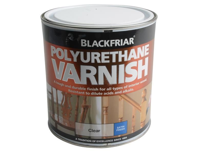 Blackfriar Polyurethan-Lack P100 Klar Satin 1 Liter
