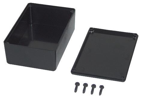 CAMDENBOSS ブラックABS樹脂ポッティングボックス 40x28x18mm 5個パック