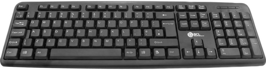 HiLo Clavier USB filaire, Noir
