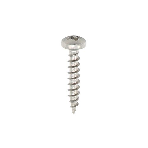 Timco Parafusos Clássicos Multiusos - Cabeça Pan PZ - Aço Inoxidável A2 (3.5x16