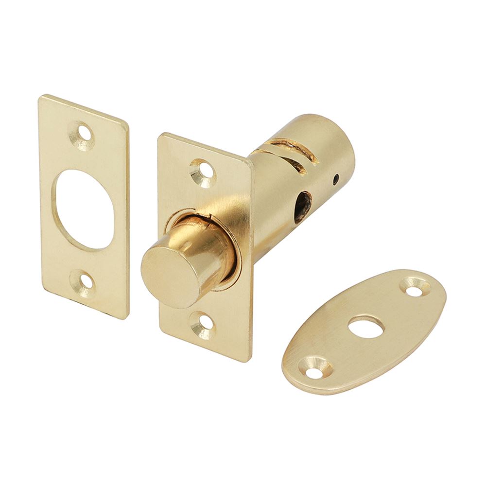 Timco Window Rack Bolts, Electro Brass, 42mm (2-Pack)