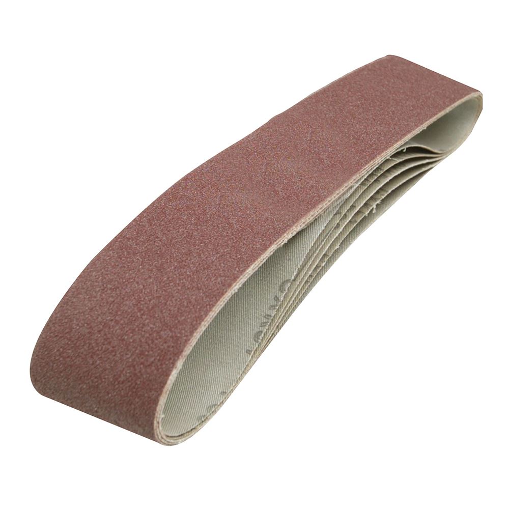 Silverline Schuurbanden 100 x 915mm, Korrel 80, 5 stuks