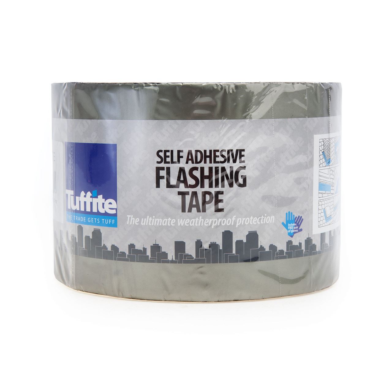 Tuffite Self-Adhesive Flashing Tape 10m x 100mm, Grey