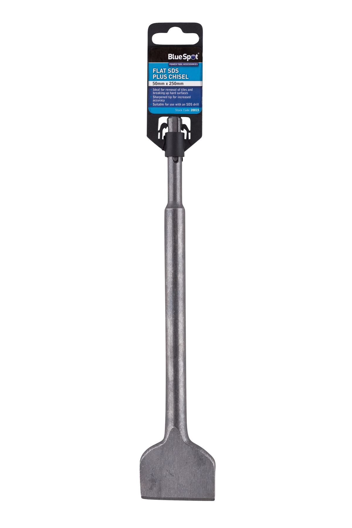 Blue Spot Tools - 50mm x 250mm 扁平SDS鑿